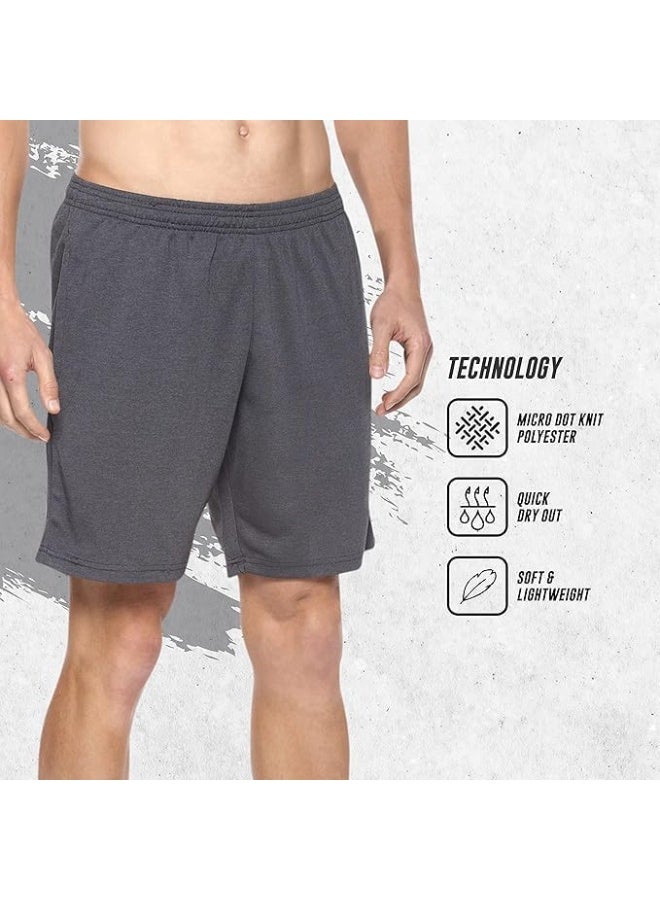 Nivia Soccer Shorts – Grey Large, Lightweight Breathable Sports Shorts for Gym, Running, Yoga & Active Sports - Image 3